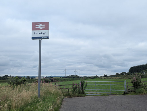 Blackridge Station.