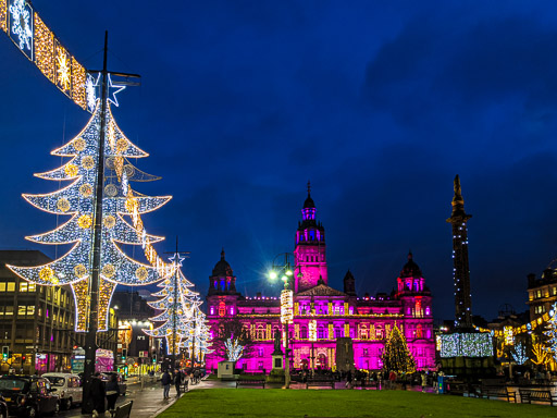 At George Square.